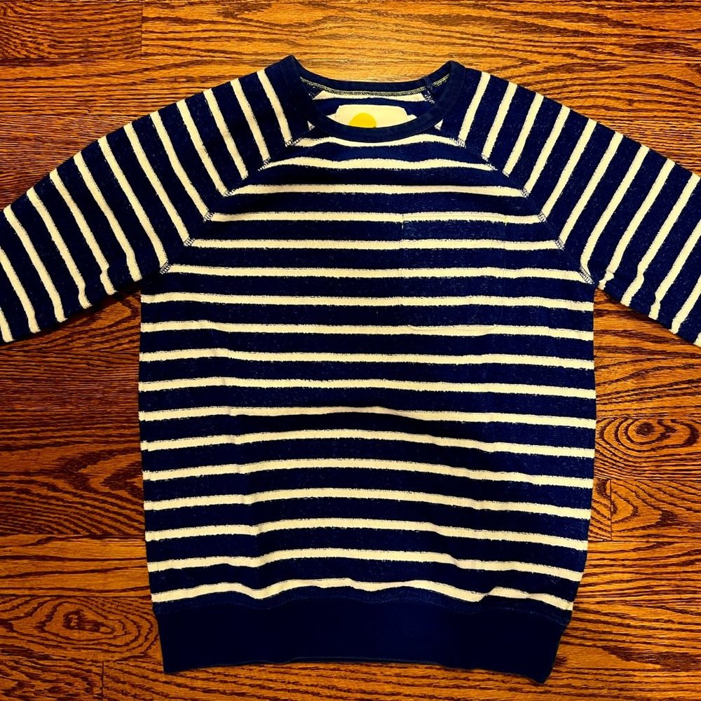 Mini Boden Terrycloth Towel Sweatshirt